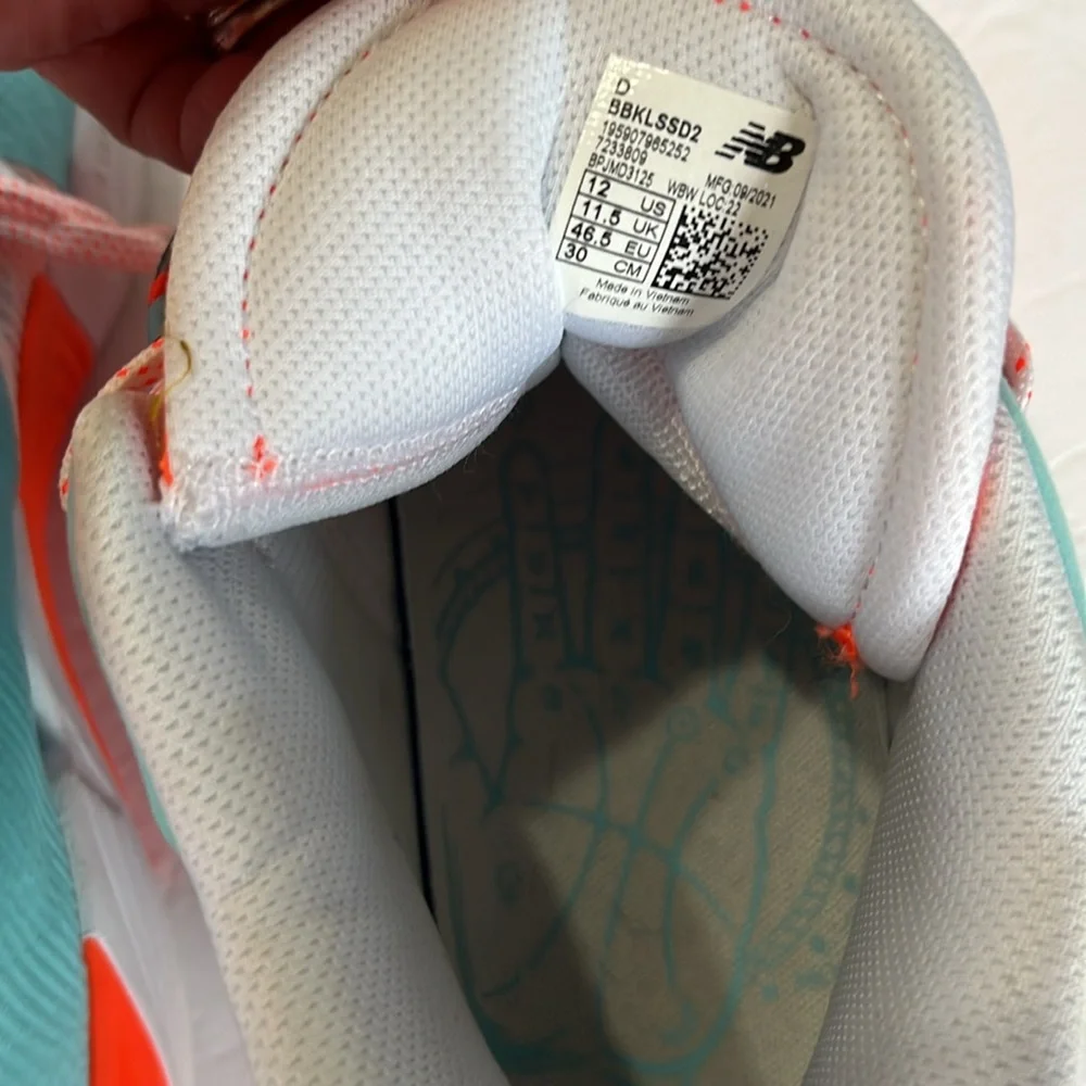 New Balance Kawhi II Clippers Basketball Shoes in Ocean Blue Size 12